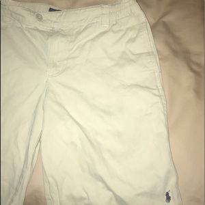 Boys polo khaki shorts